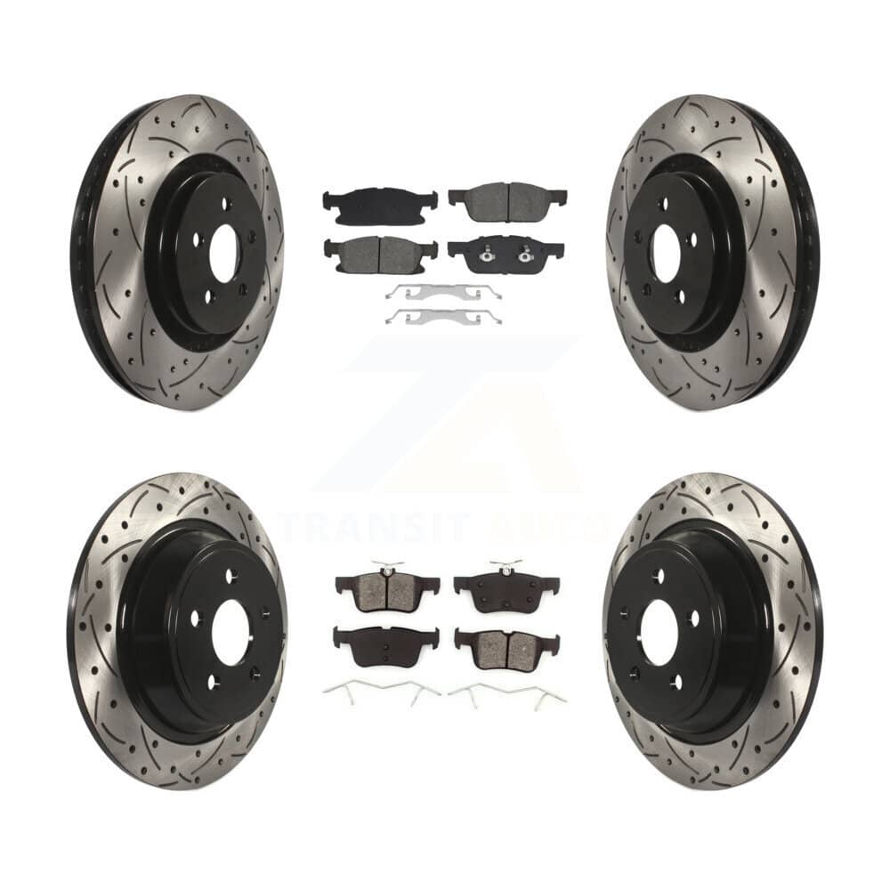 Transit Auto - KDS-100971 - Front and Rear Disc Brake Kits