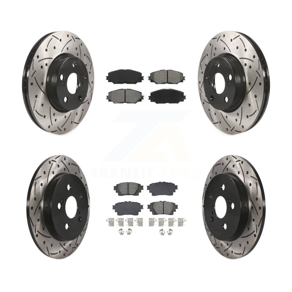 Transit Auto - KDS-100986 - Front and Rear Disc Brake Kits