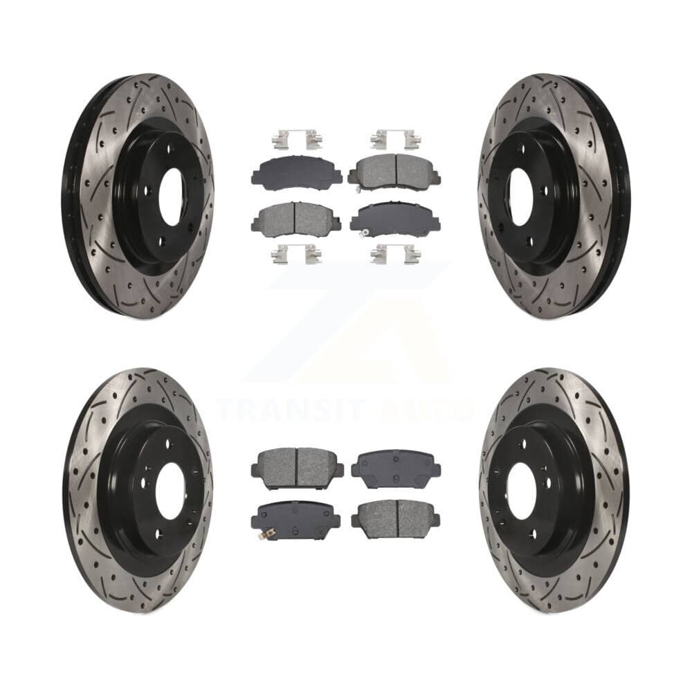 Transit Auto - KDS-100987 - Front and Rear Disc Brake Kits