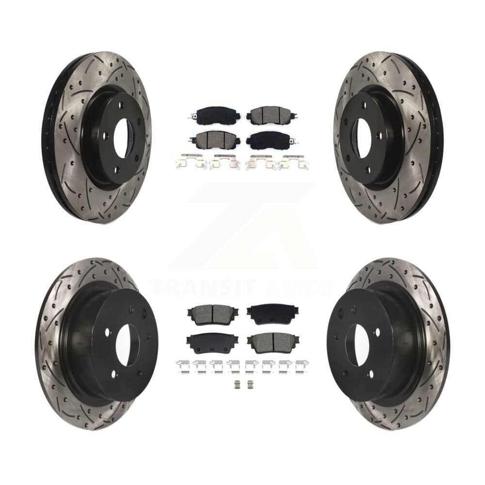 Transit Auto - KDS-101006 - Front and Rear Disc Brake Kits