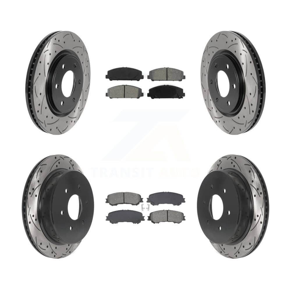 Transit Auto - KDS-101013 - Front and Rear Disc Brake Kits