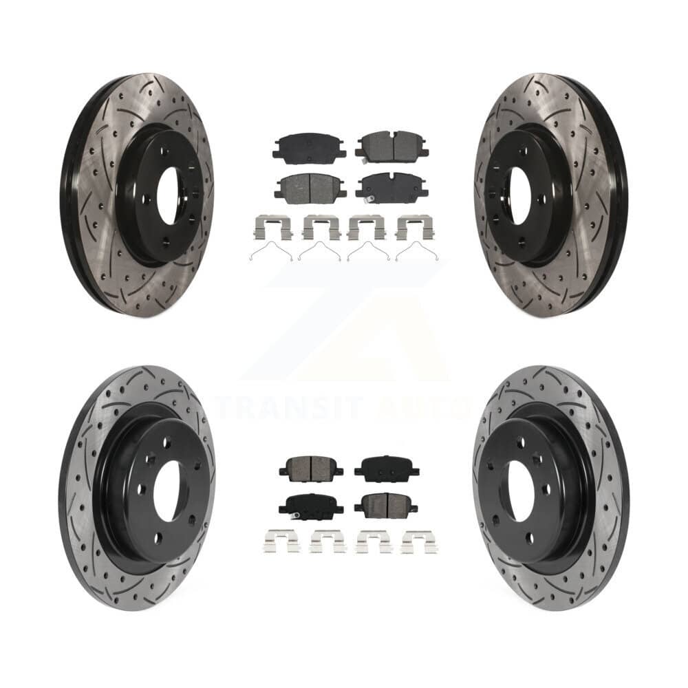 Transit Auto - KDS-101131 - Front and Rear Disc Brake Kits