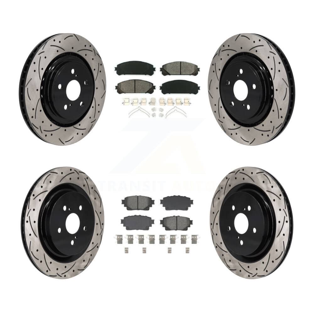 Transit Auto - KDS-101158 - Front and Rear Disc Brake Kits