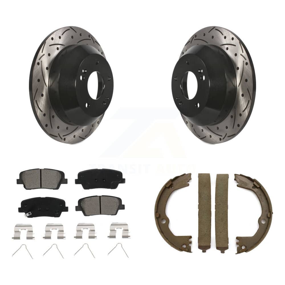 Transit Auto - KDS-101323 - Rear Disc Brake Kits