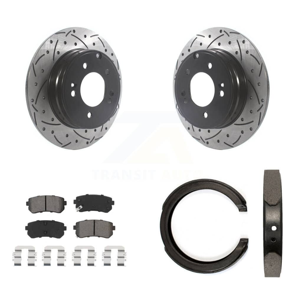 Transit Auto - KDS-101375 - Rear Disc Brake Kits