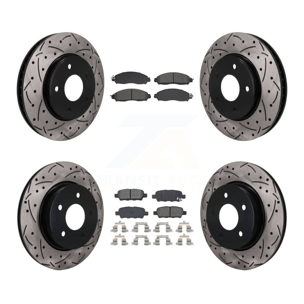 Transit Auto - KDS-101595 - Front and Rear Disc Brake Kits