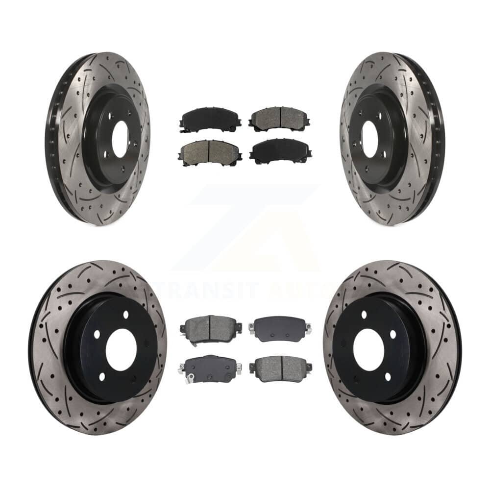 Transit Auto - KDS-101611 - Front and Rear Disc Brake Kits