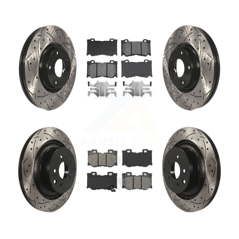 Transit Auto - KDS-101616 - Front and Rear Disc Brake Kits