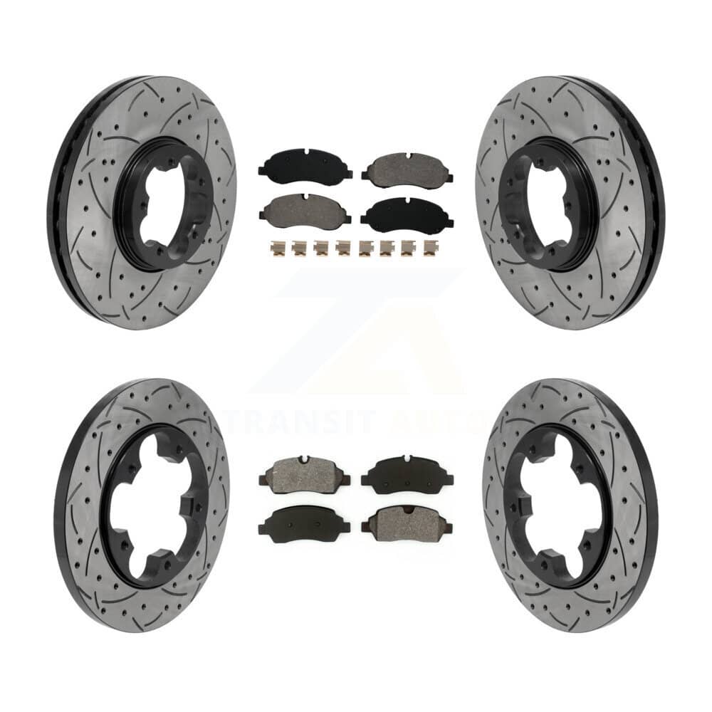 Transit Auto - KDS-101619 - Front and Rear Disc Brake Kits