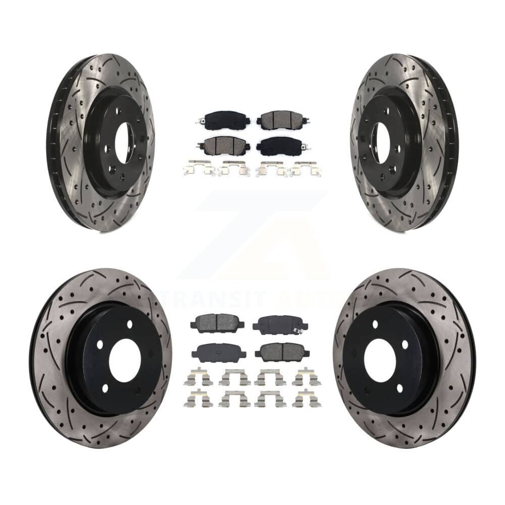 Transit Auto - KDS-101620 - Front and Rear Disc Brake Kits