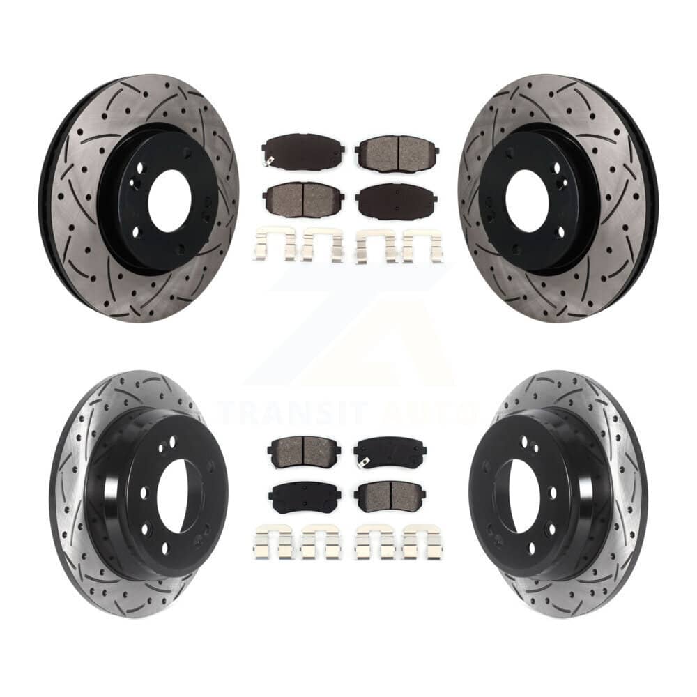 Transit Auto - KDS-101634 - Front and Rear Disc Brake Kits