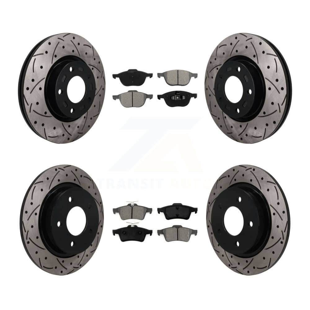 Transit Auto - KDS-101641 - Front and Rear Disc Brake Kits