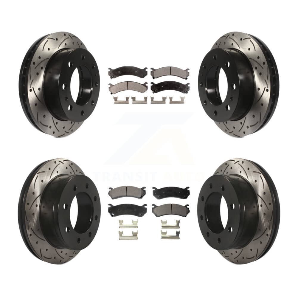Transit Auto - KDT-100191 - Front and Rear Disc Brake Kits