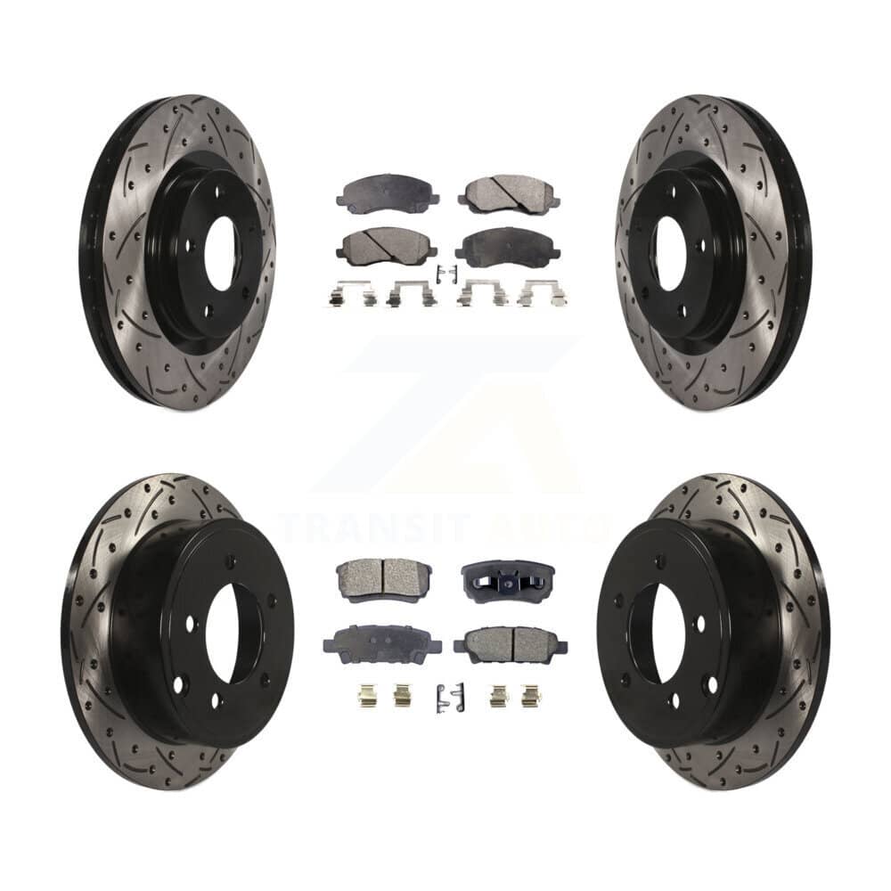 Transit Auto - KDT-100260 - Front and Rear Disc Brake Kits