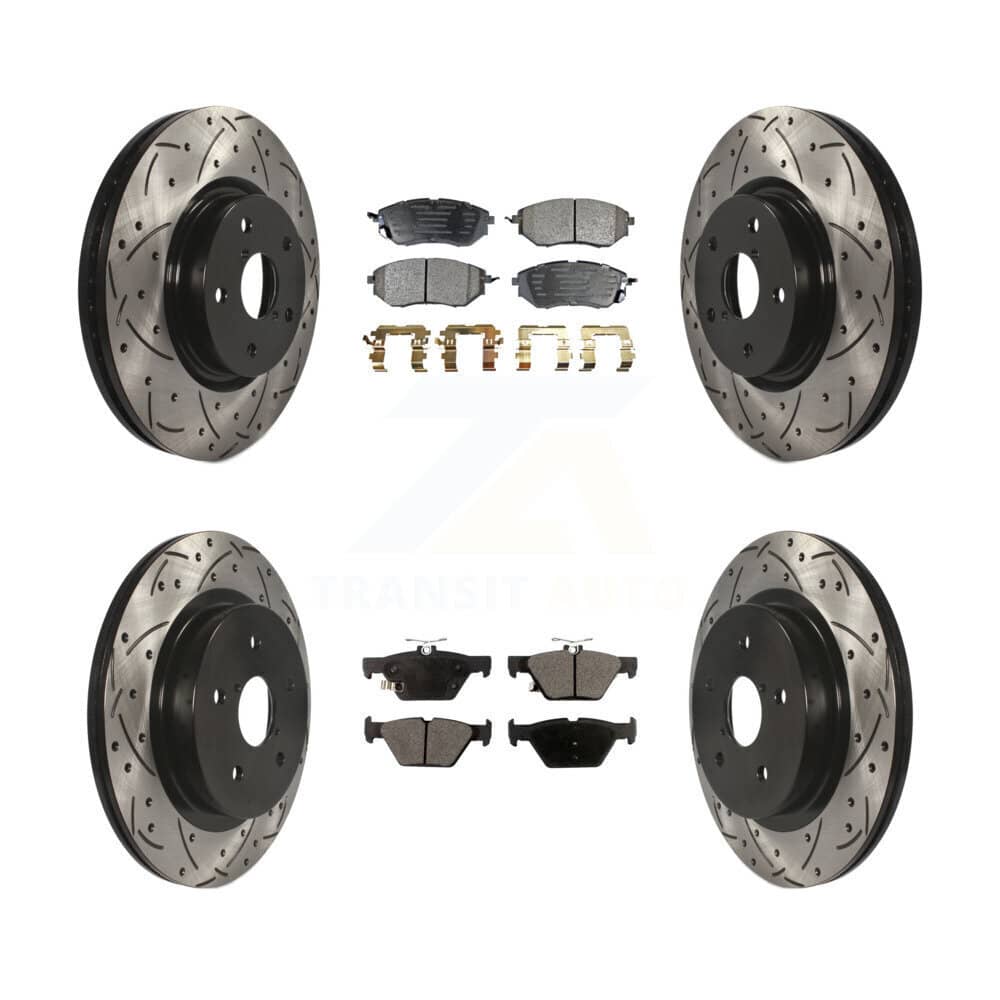 Transit Auto - KDT-100298 - Front and Rear Disc Brake Kits