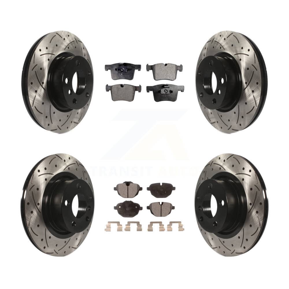 Transit Auto - KDT-100380 - Front and Rear Disc Brake Kits