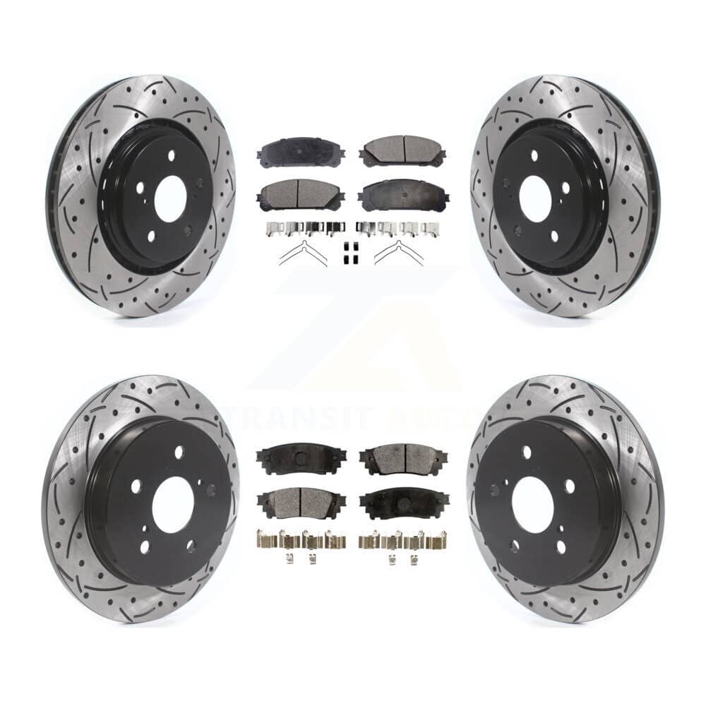 Transit Auto - KDT-100687 - Front and Rear Disc Brake Kits