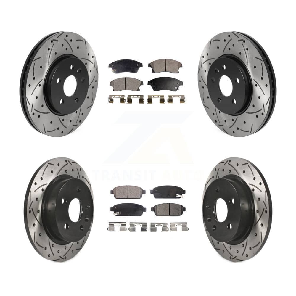 Transit Auto - KDT-100813 - Front and Rear Disc Brake Kits