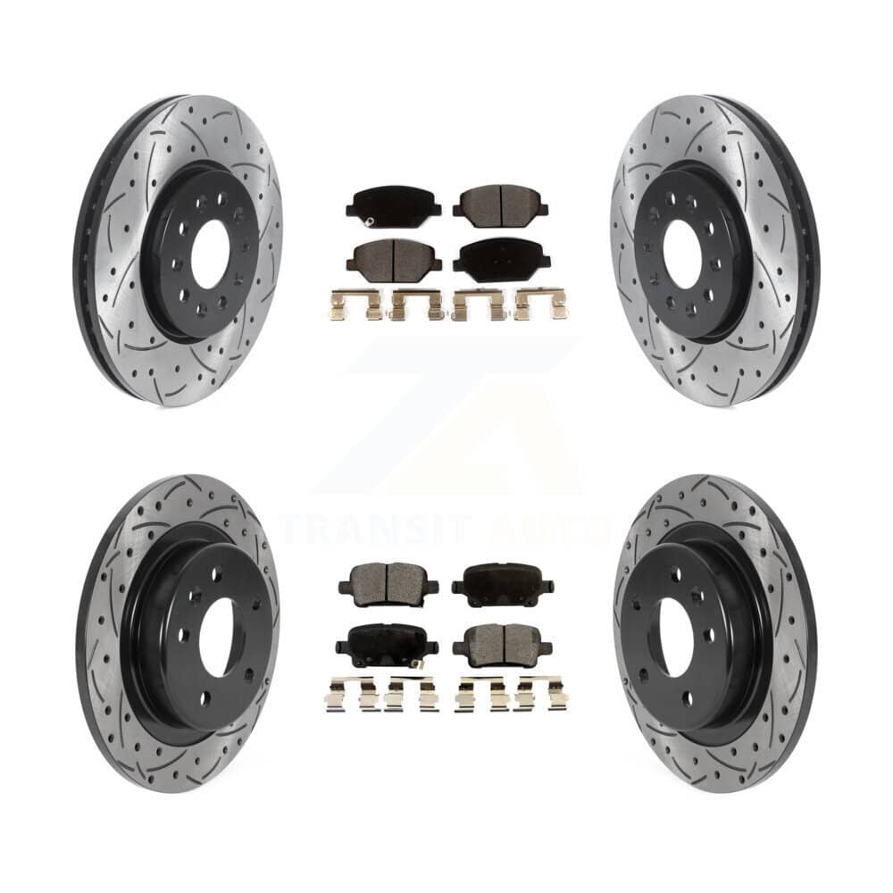Transit Auto - KDT-100815 - Front and Rear Disc Brake Kits