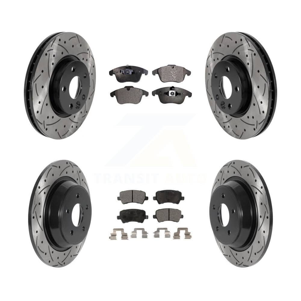 Transit Auto - KDT-100863 - Front and Rear Disc Brake Kits