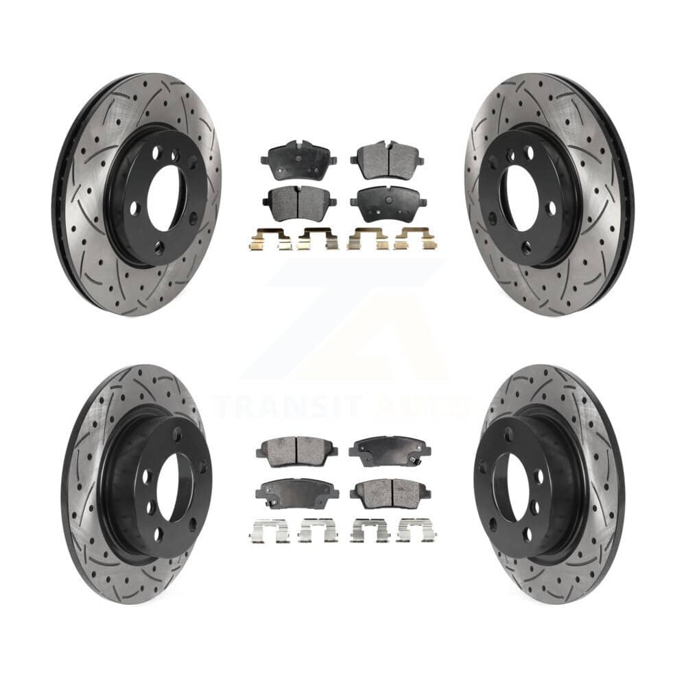 Transit Auto - KDT-100885 - Front and Rear Disc Brake Kits
