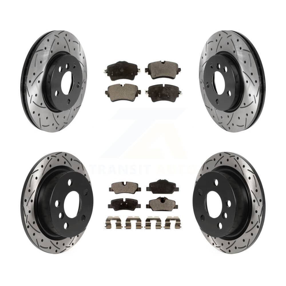 Transit Auto - KDT-100893 - Front and Rear Disc Brake Kits