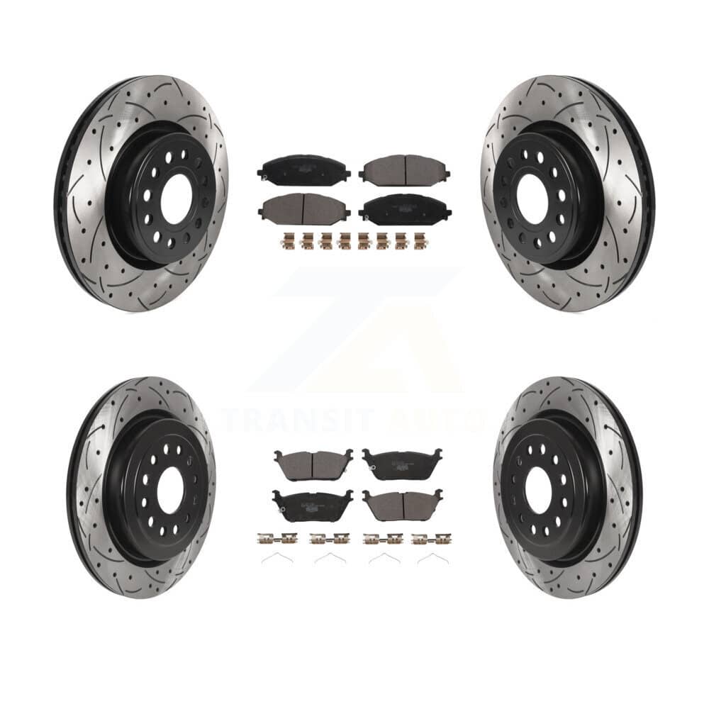 Transit Auto - KDT-101098 - Front and Rear Disc Brake Kits
