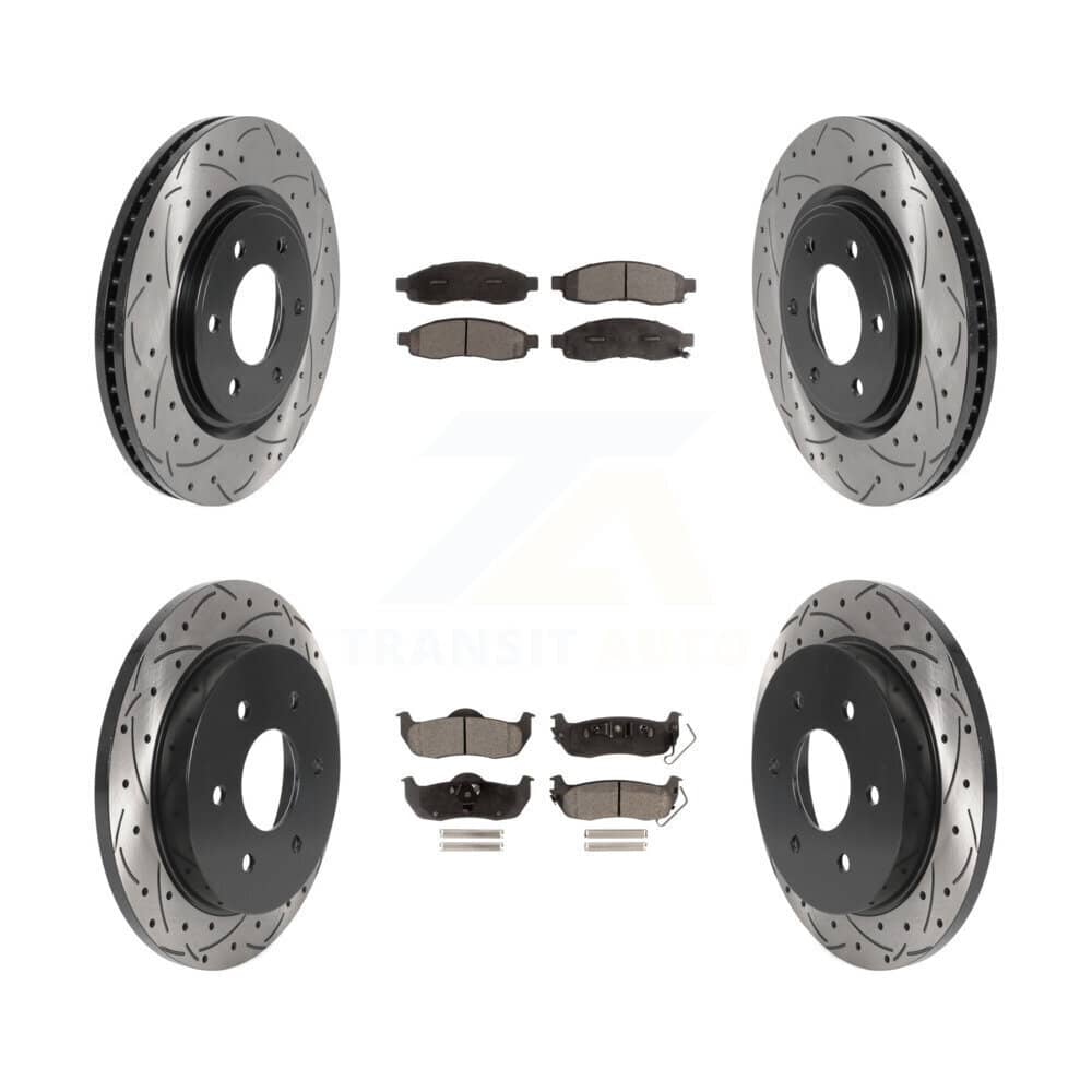 Transit Auto - KDT-101129 - Front and Rear Disc Brake Kits