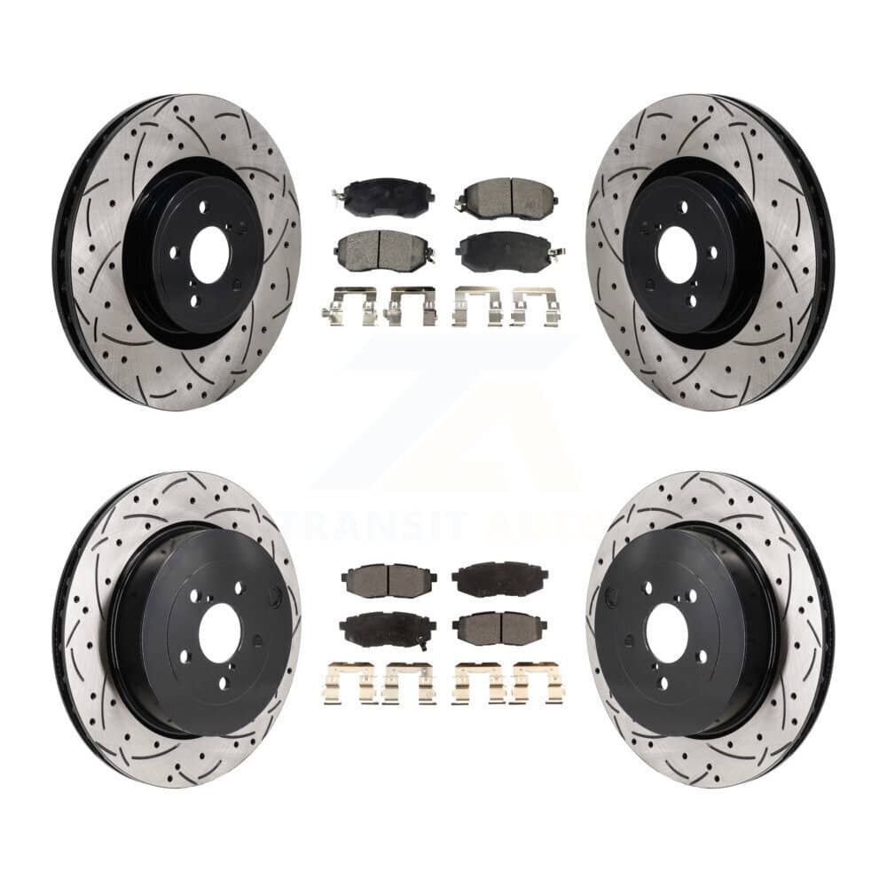 Transit Auto - KDT-101390 - Front and Rear Disc Brake Kits