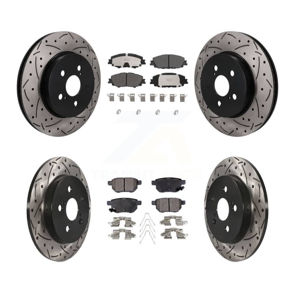 Transit Auto - KDT-101871 - Front and Rear Disc Brake Kits