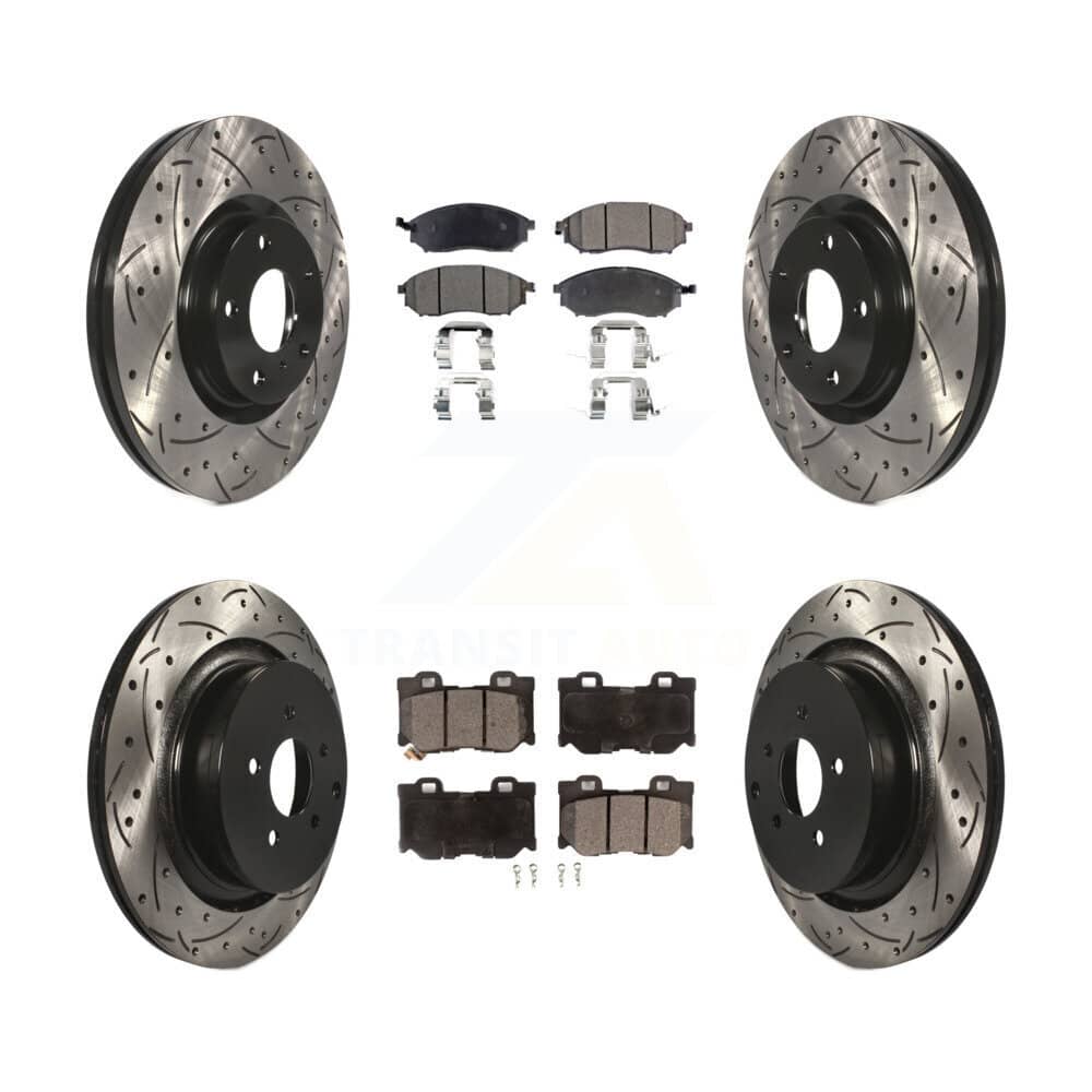Transit Auto - KDT-101885 - Front and Rear Disc Brake Kits