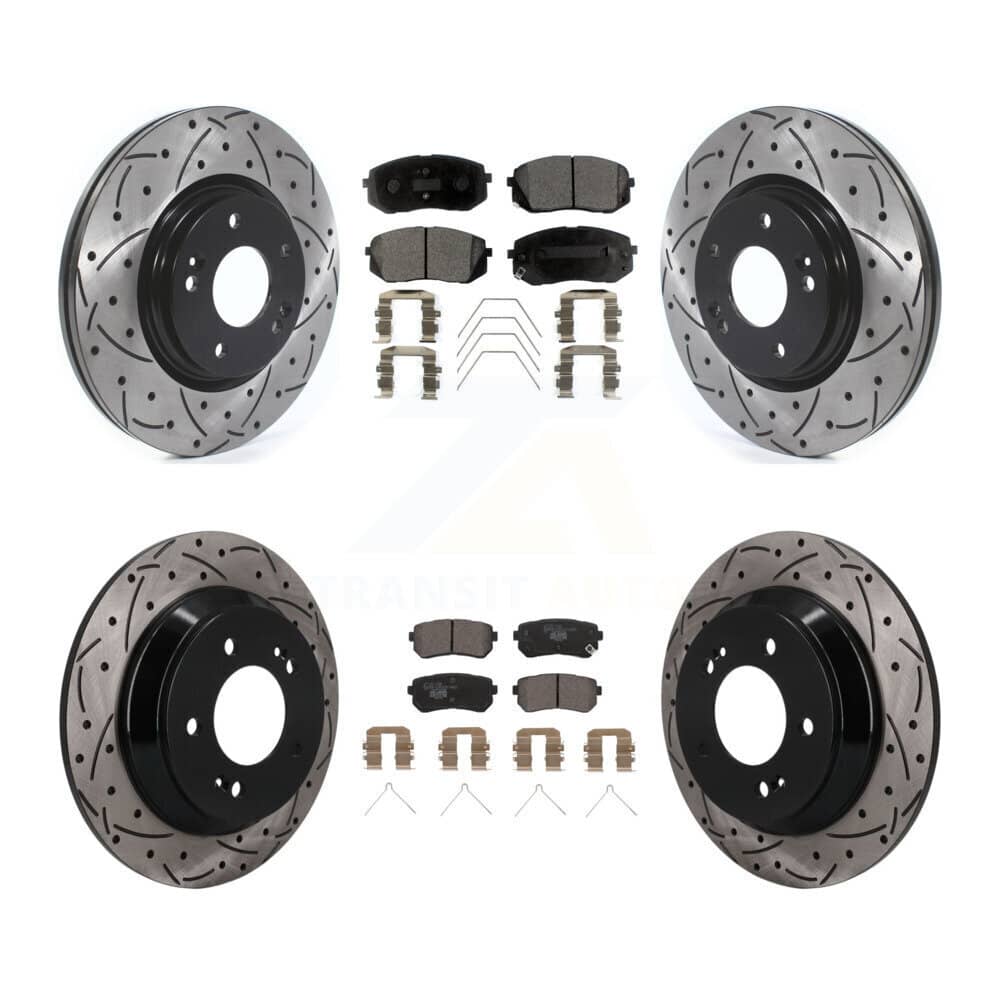 Transit Auto - KDT-101889 - Front and Rear Disc Brake Kits