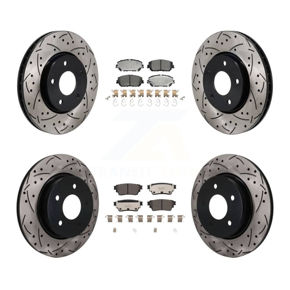 Transit Auto - KDT-101916 - Front and Rear Disc Brake Kits