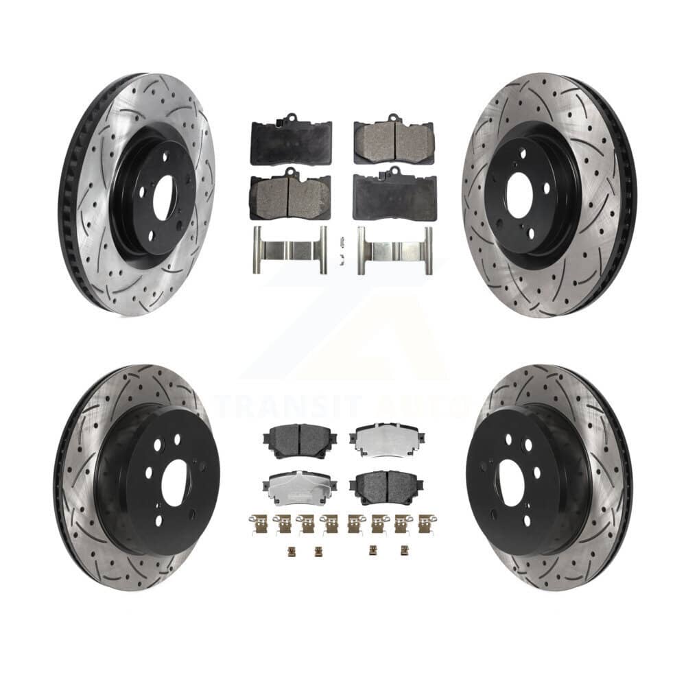 Transit Auto - KDT-102168 - Front and Rear Disc Brake Kits