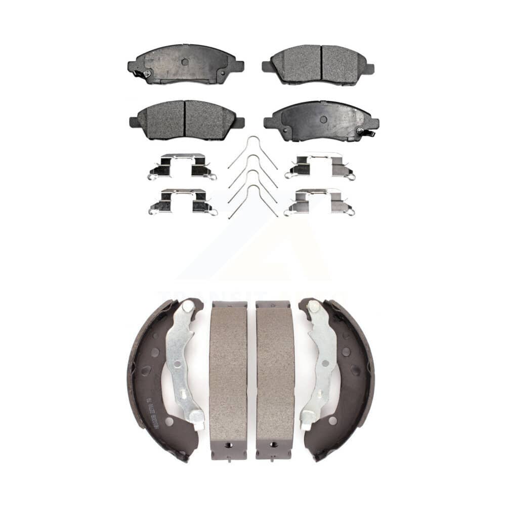 Transit Auto - KFN-100043 - Front and Rear Disc Brake Pad Kits