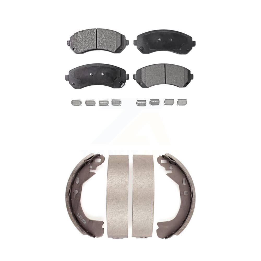 Transit Auto - KFN-100158 - Front and Rear Disc Brake Pad Kits