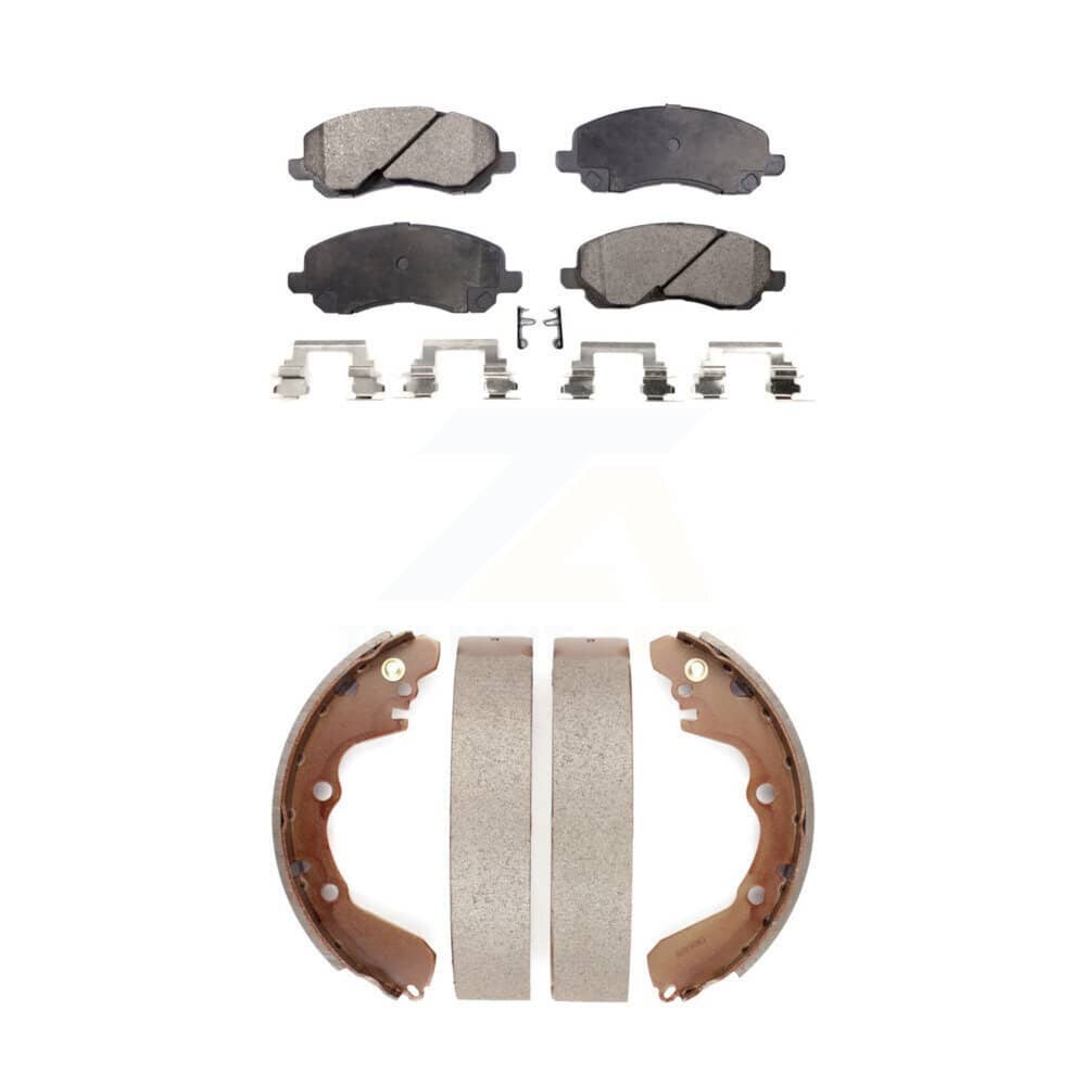 Transit Auto - KFN-100171 - Front and Rear Disc Brake Pad Kits