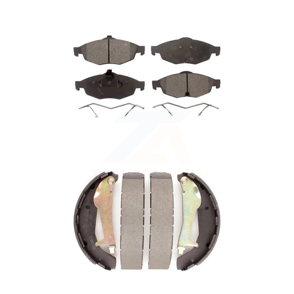 Transit Auto - KFN-100175 - Front and Rear Disc Brake Pad Kits