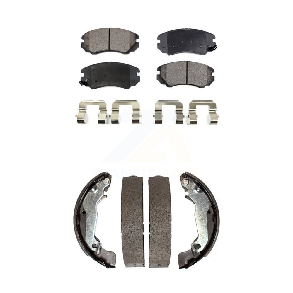 Transit Auto - KFN-100191 - Front and Rear Disc Brake Pad Kits