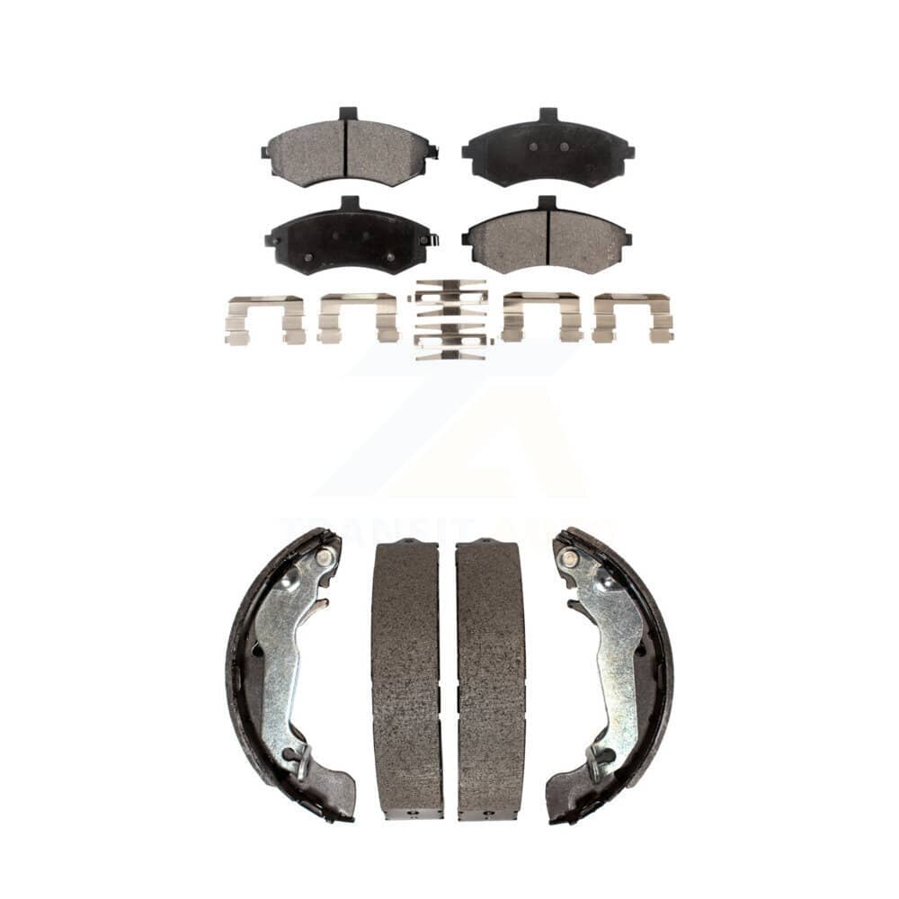Transit Auto - KFN-100194 - Front and Rear Disc Brake Pad Kits