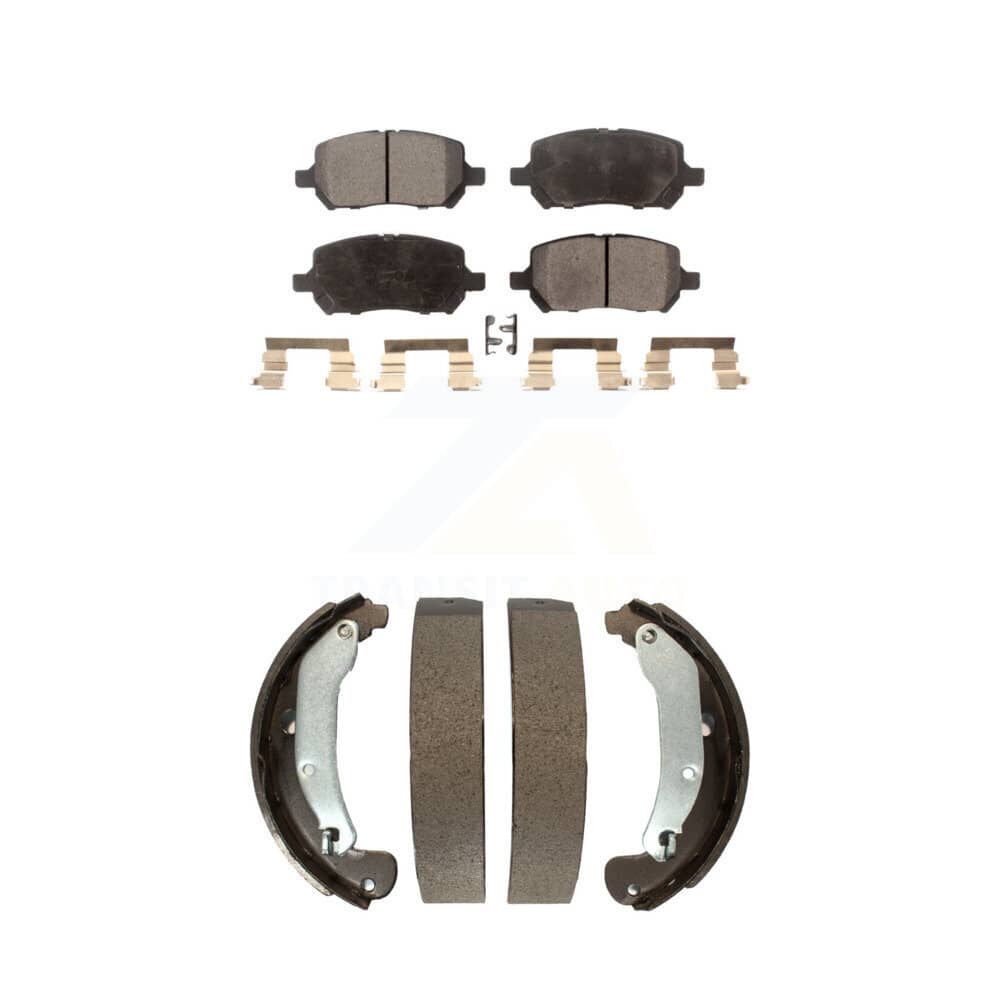 Transit Auto - KFN-100199 - Front and Rear Disc Brake Pad Kits