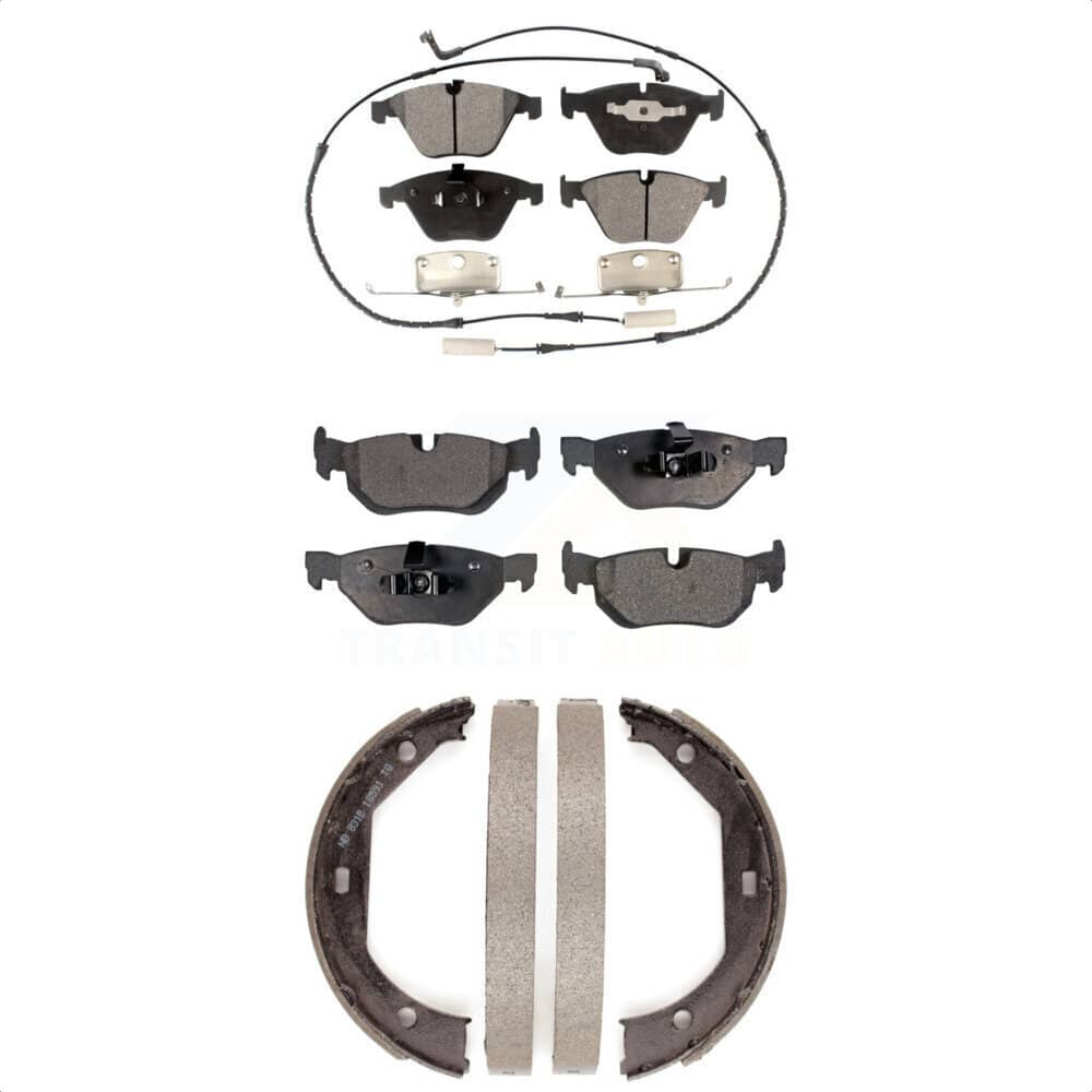 Transit Auto - KFN-100486 - Front and Rear Disc Brake Pad Kits