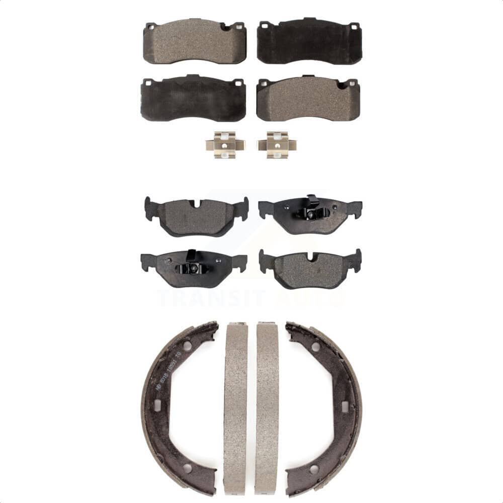Transit Auto - KFN-100495 - Front and Rear Disc Brake Pad Kits