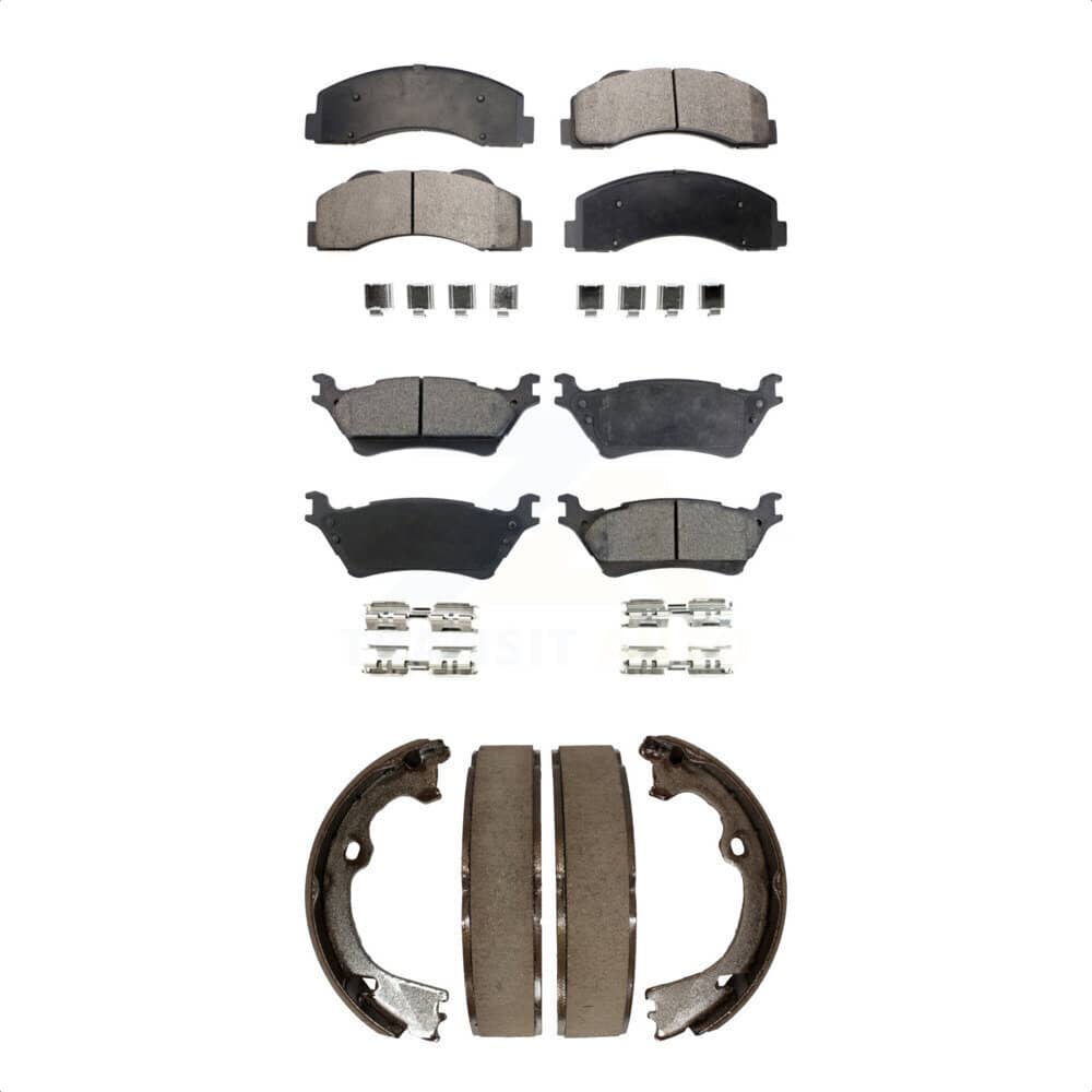 Transit Auto - KFN-100512 - Front and Rear Disc Brake Pad Kits