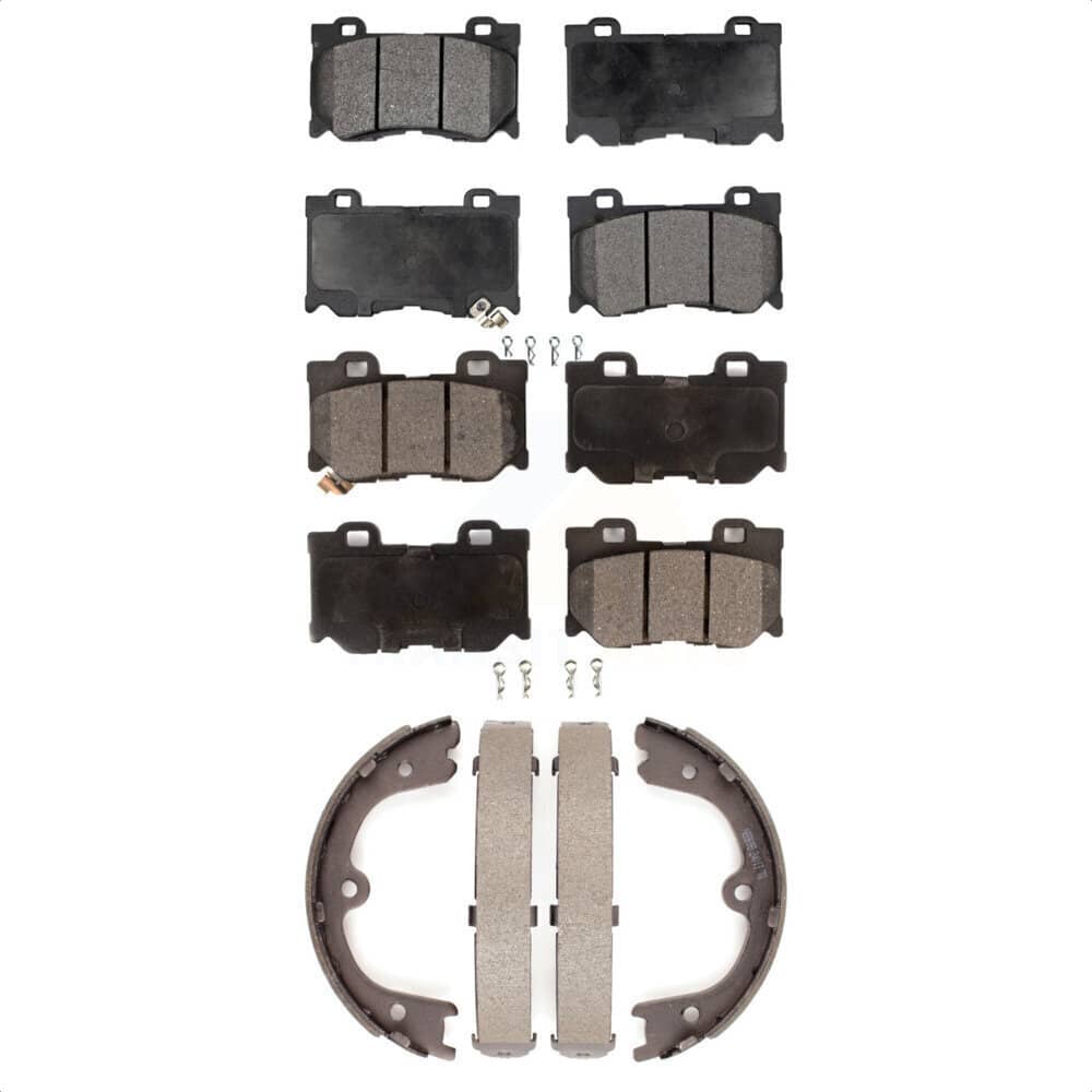 Transit Auto - KFN-100516 - Front and Rear Disc Brake Pad Kits