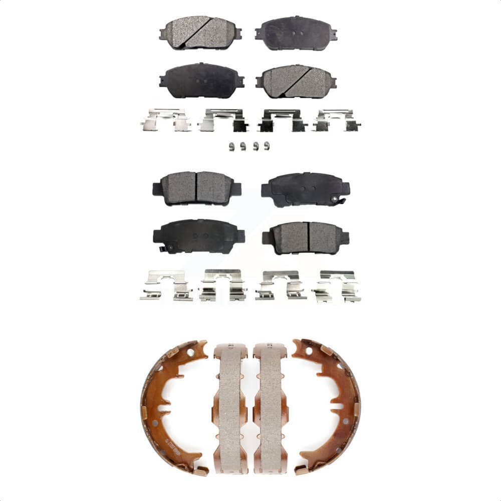 Transit Auto - KFN-100550 - Front and Rear Disc Brake Pad Kits