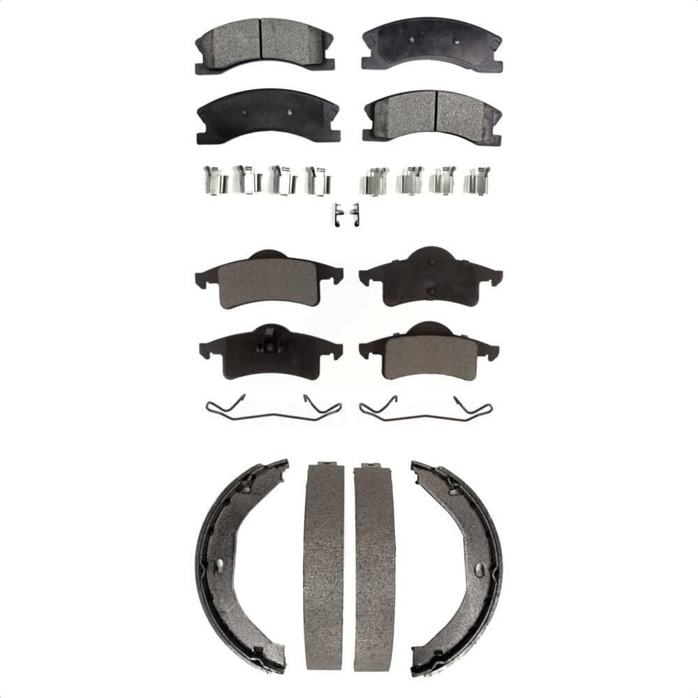 Transit Auto - KFN-100637 - Front and Rear Disc Brake Pad Kits