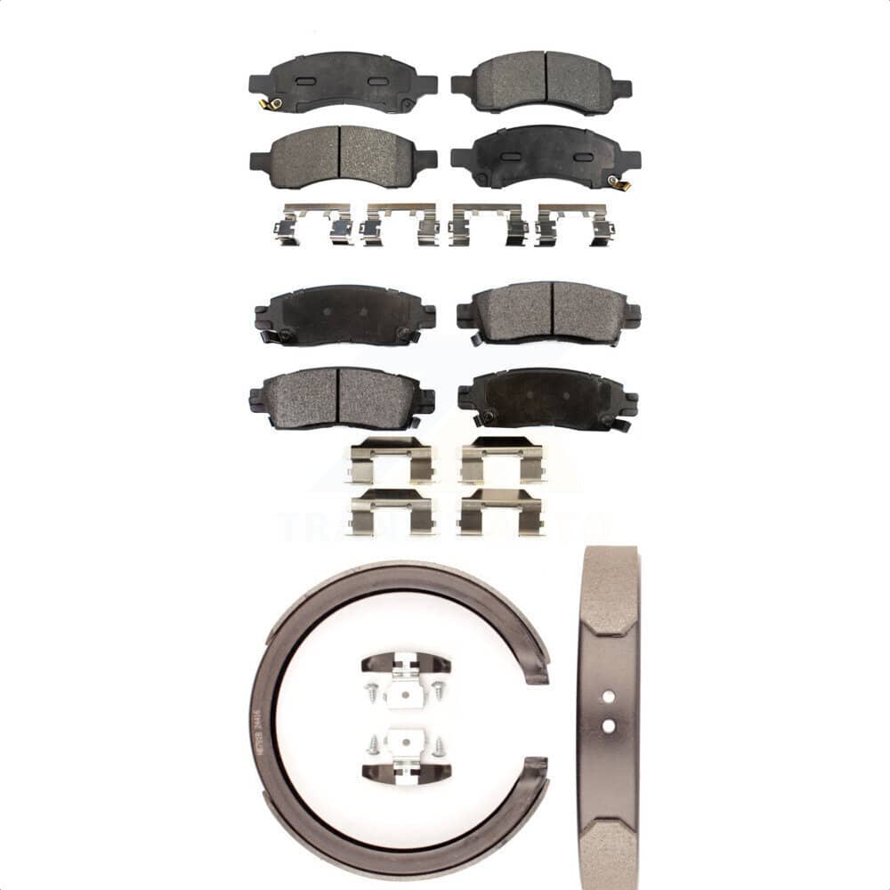 Transit Auto - KFN-100650 - Front and Rear Disc Brake Pad Kits