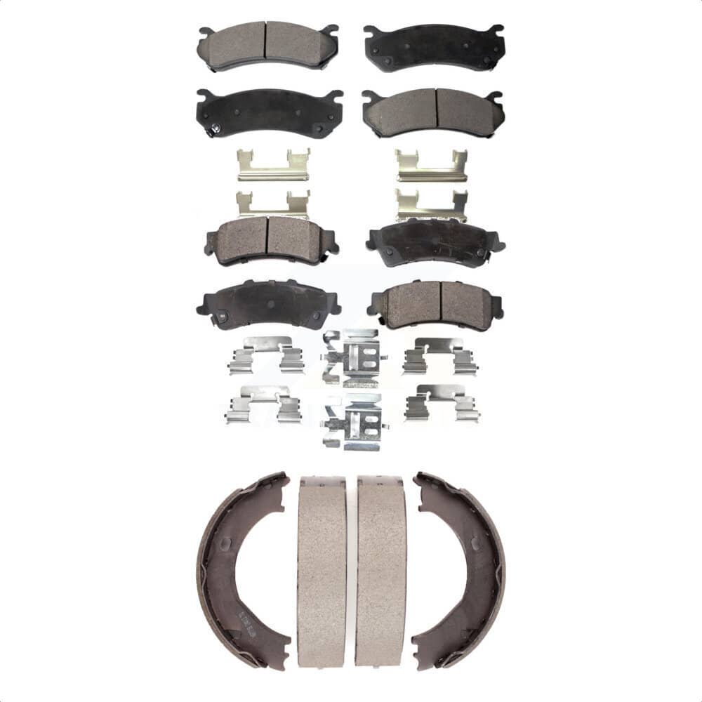 Transit Auto - KFN-100668 - Front and Rear Disc Brake Pad Kits