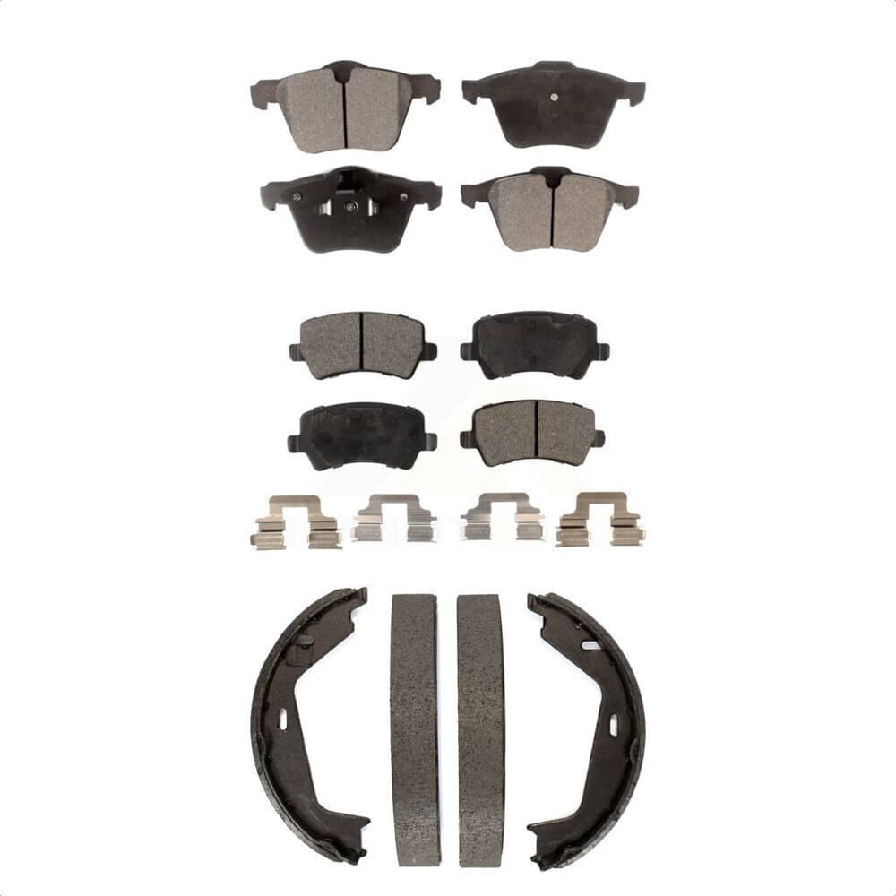 Transit Auto - KFN-100731 - Front and Rear Disc Brake Pad Kits